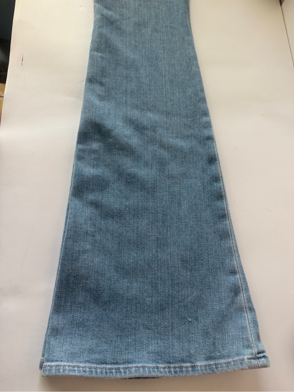 L'AGENCE Light Blue High-Rise Flare Jeans - Picture 7 of 9